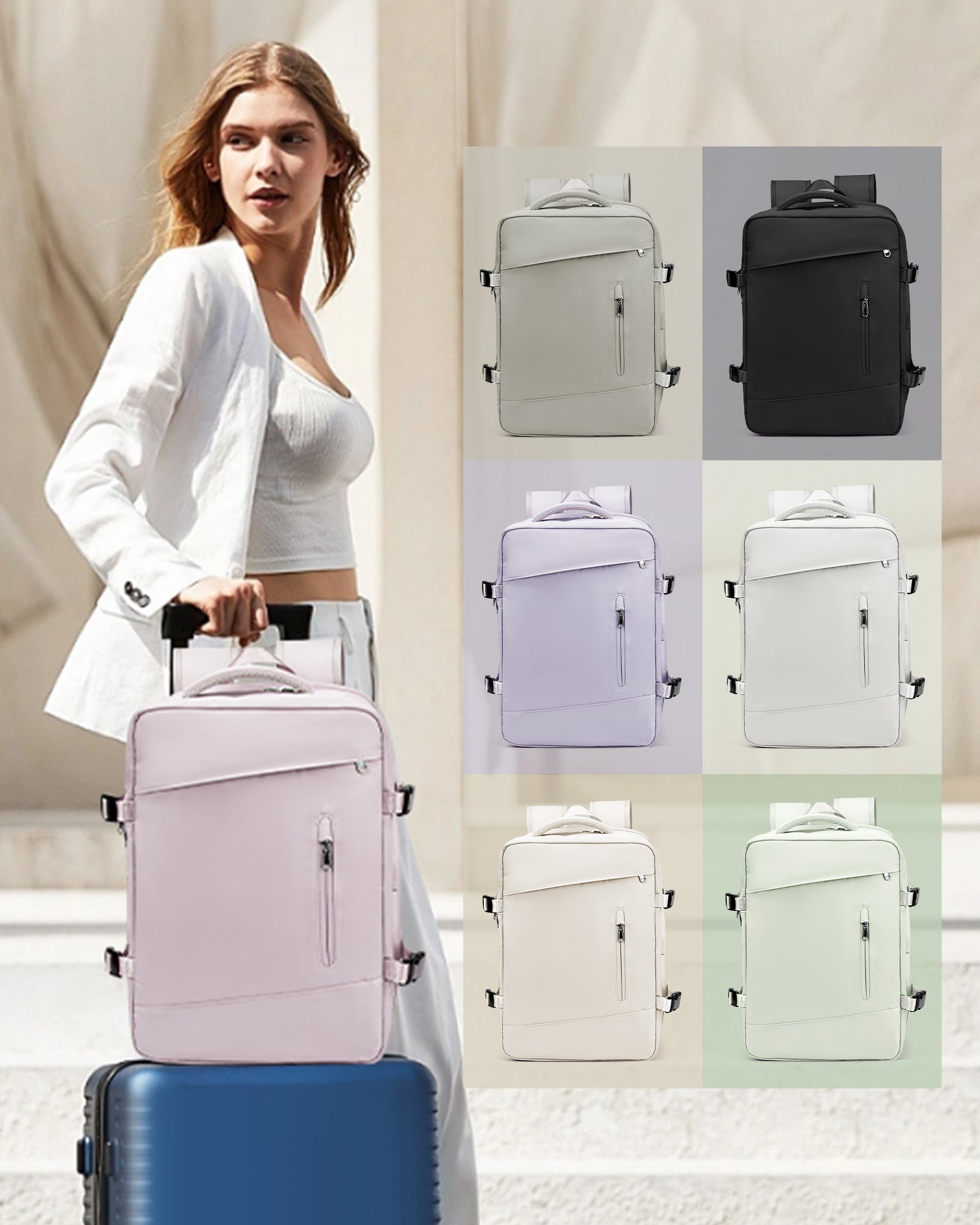 Mochila Viagem Trabalho Passeio Várias cores